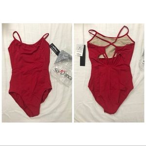 Fun Red Bodysuit, Leotard 💃